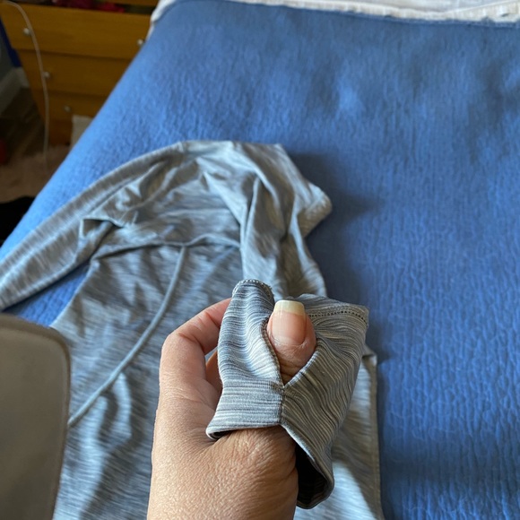 90Degrees By Reflex Gray Zip Up Size S - Picture 3 of 3